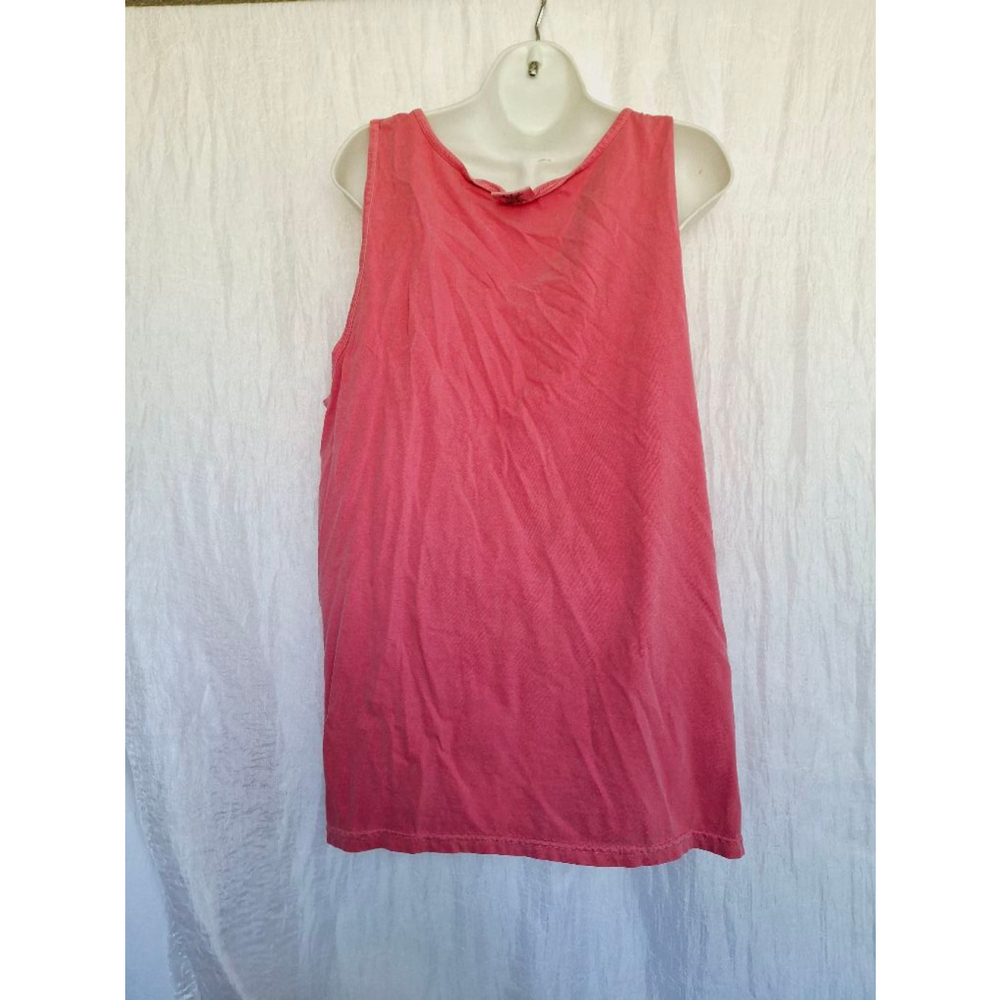 Women's comfort colors Southern trend Tank Top L Pink - Picture 2 of 3